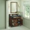 James Martin Vanities 36'' Single Vanity, Mid-Century Walnut w/ 3 CM Parisien Bleu Quartz Top 424-V36-WLT-3PBL - alternate 2